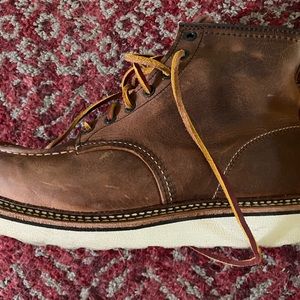 Redwing 1907 Copper Boots Size 8